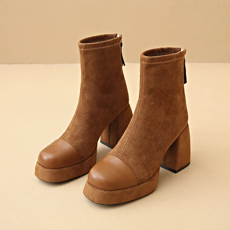 Sculpted Everyday Boots with Soft Sole