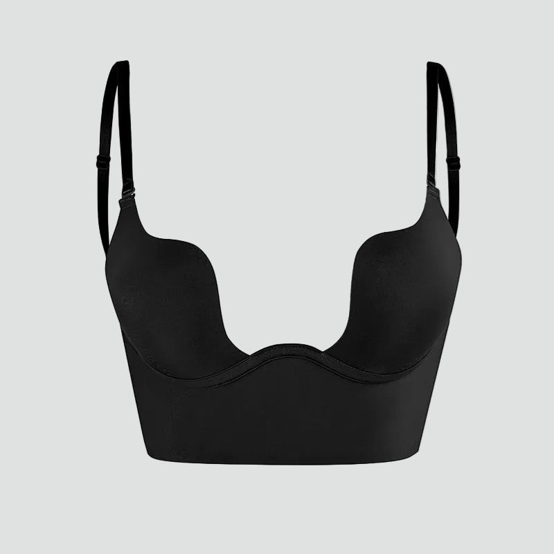 Backless Push-Up Bra With Adjustable Straps