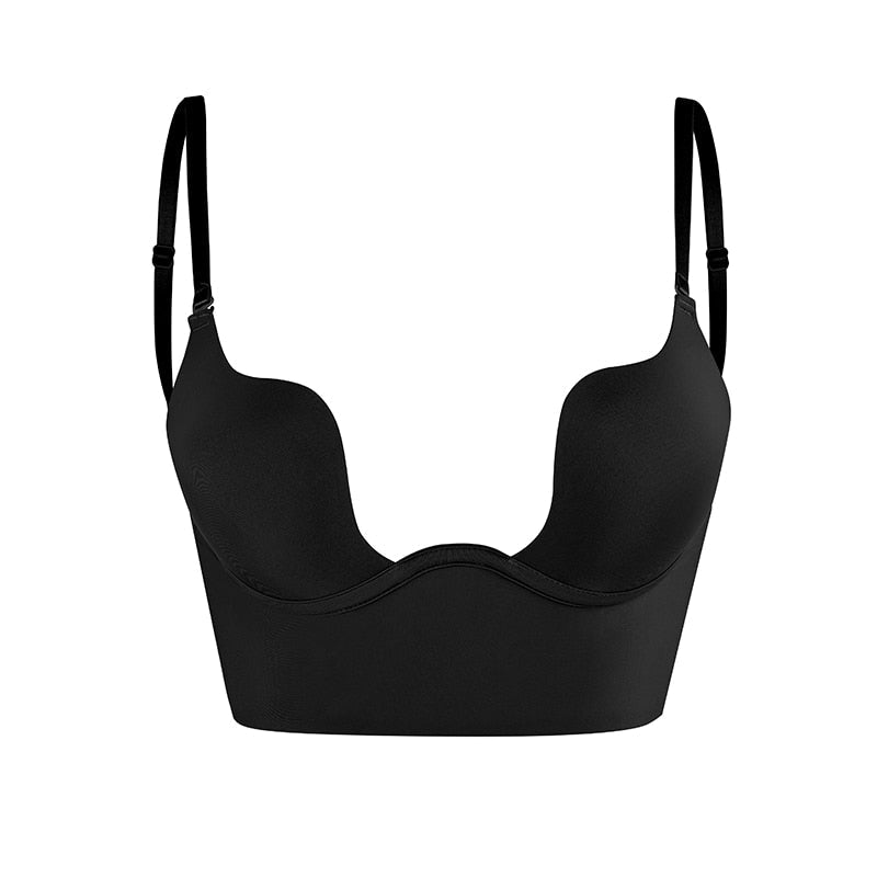 Strapless Backless Bra with Seamless Support