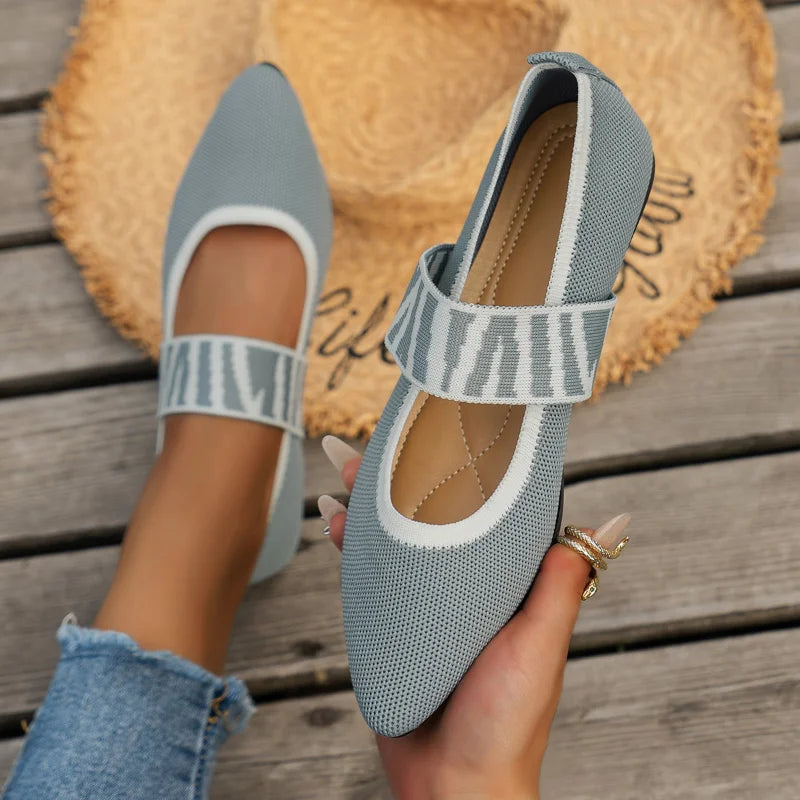Sarah Orthopedic Flat Shoes with Cushioned Support
