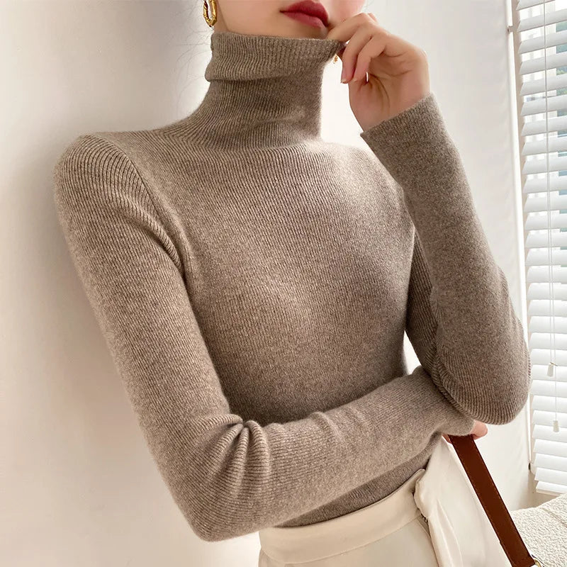 Slim Fit Turtleneck Sweater