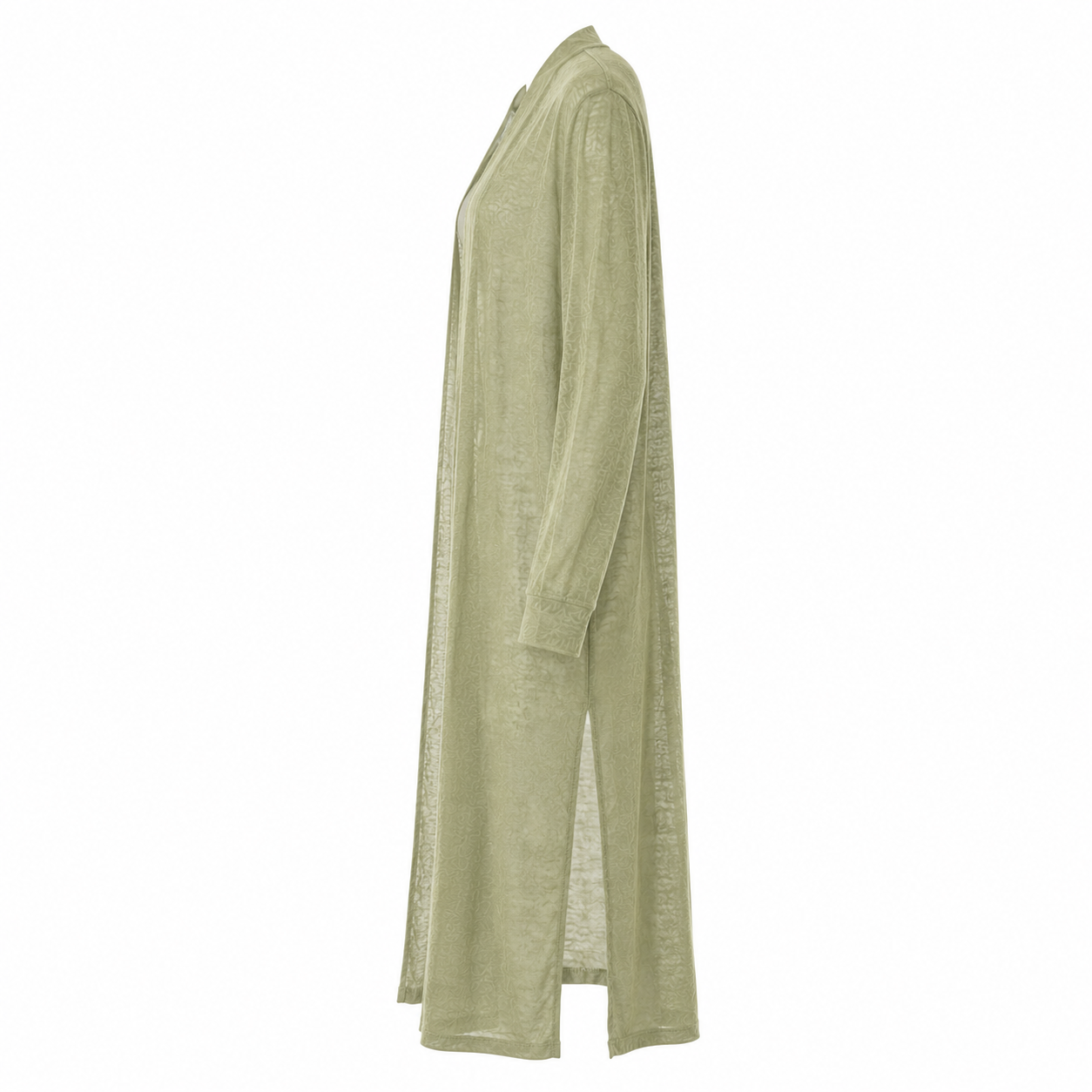Long Warm Knit Cardigan