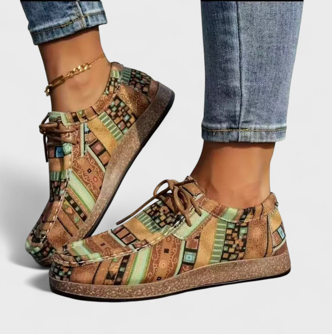 Women's Orthopedic Sneakers with Cushioning Sole
