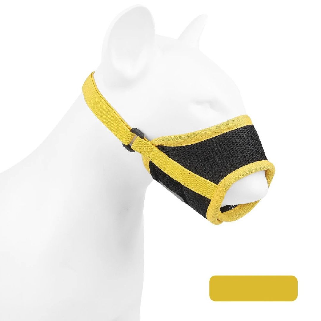 Adjustable Soft Dog Muzzle for Training and Safety
