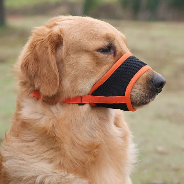 Adjustable Soft Dog Muzzle for Training and Safety