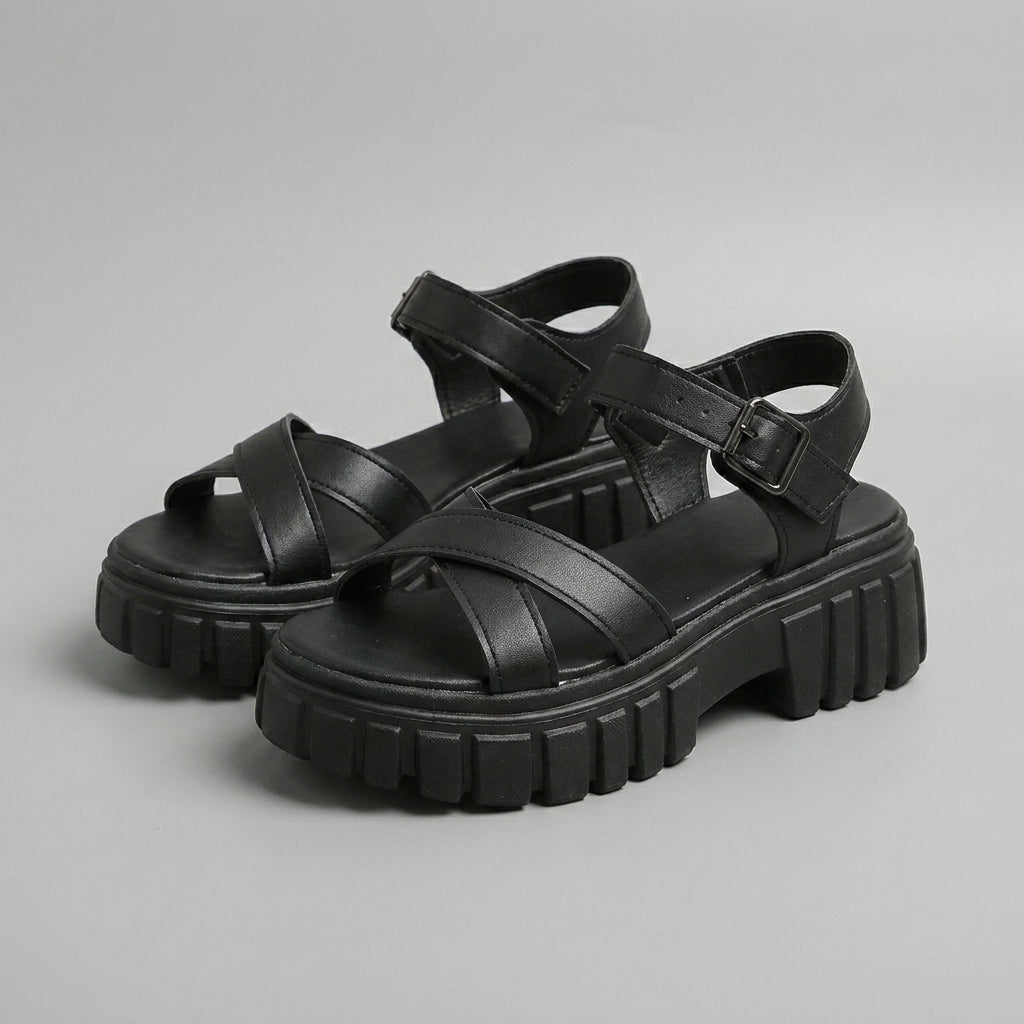 Chunky Platform Lug Sole Sandals