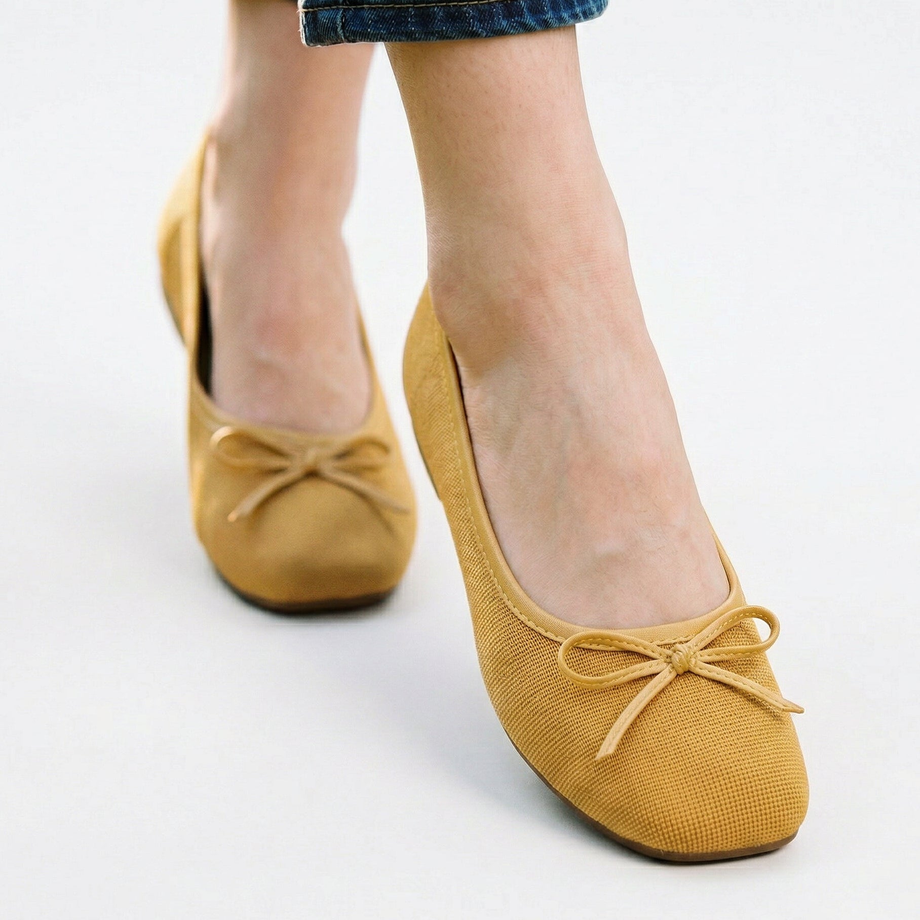 Breathable Mesh Ballet Flats for Women