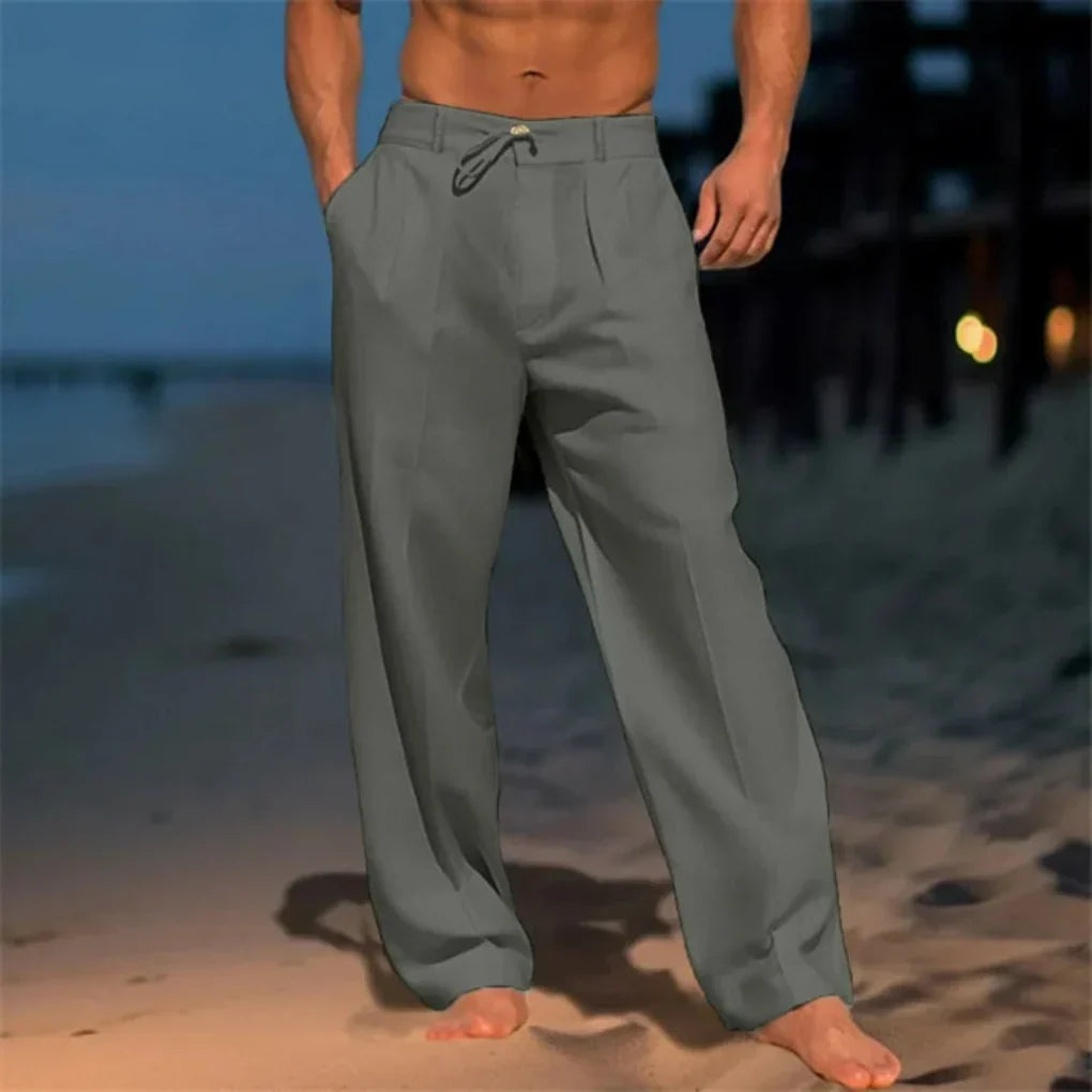 Men's Linen Summer Trousers