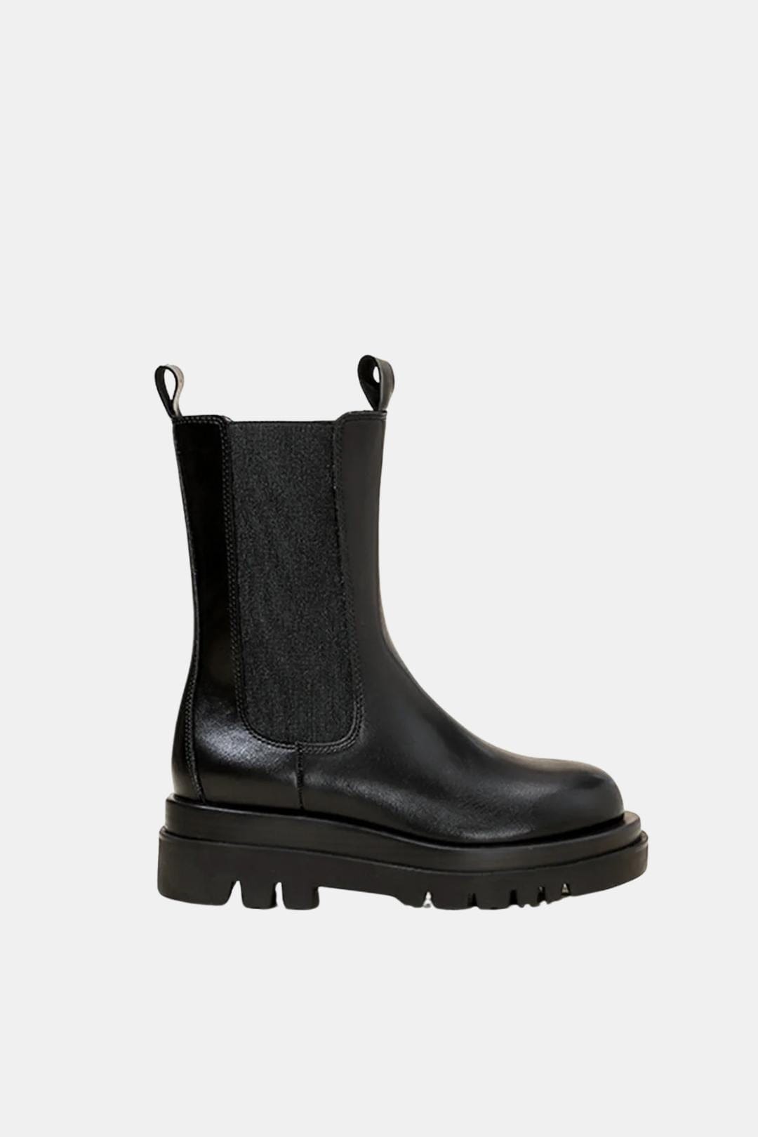 Chunky Sole Platform Chelsea Boots