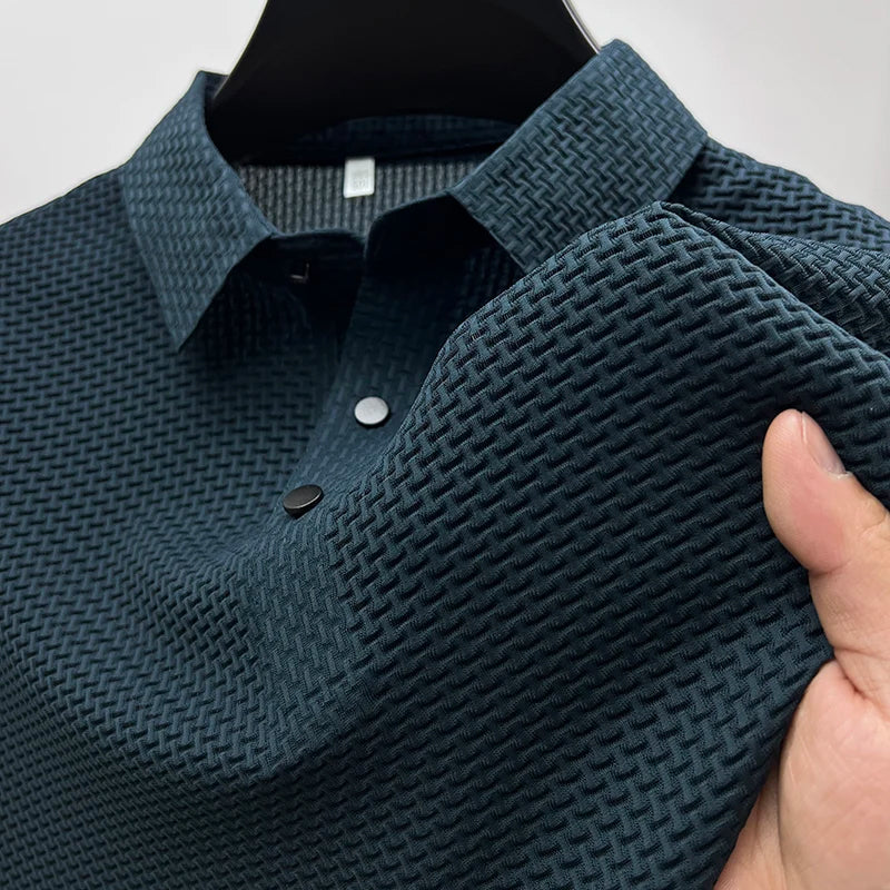 Polo Shirt | Textured Breathable Summer Fit Men