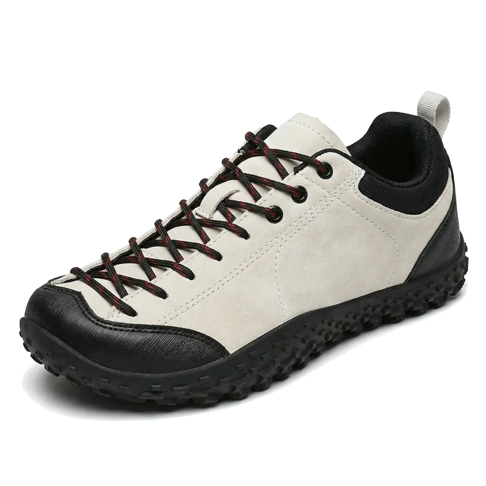 Wide Toe Box Suede Walking Trainers