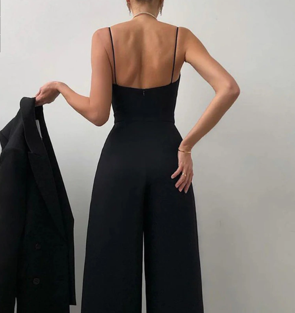 Strappy Bodycon Jumpsuit for Women