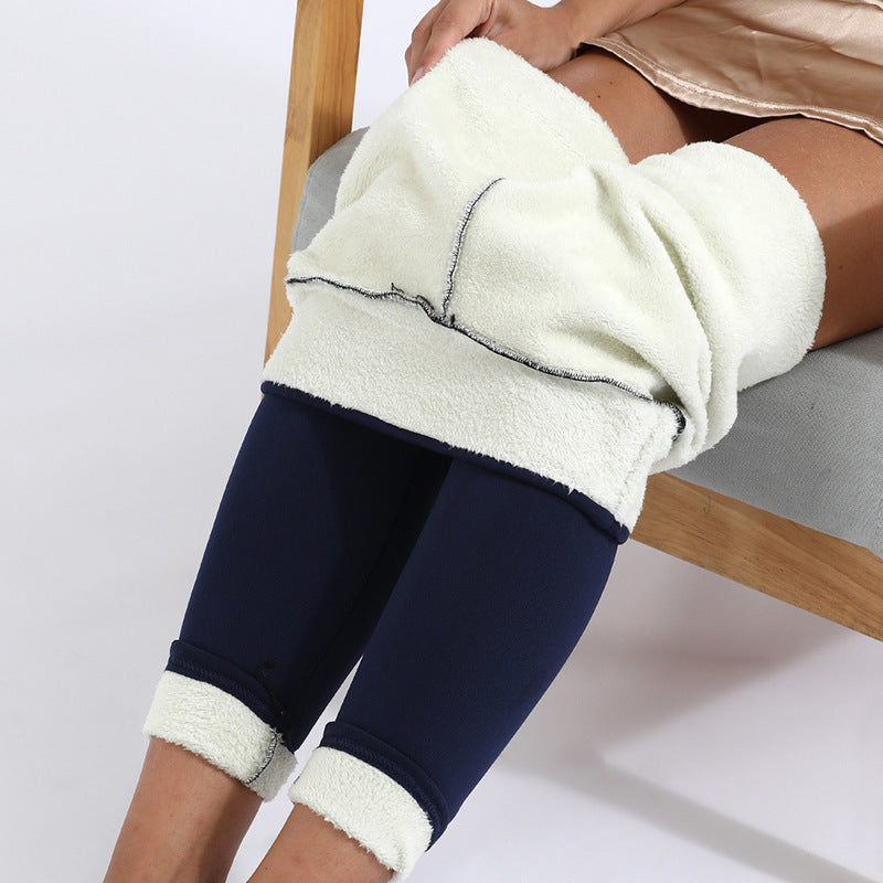 Warm Winter Fleece-Lined Leggings