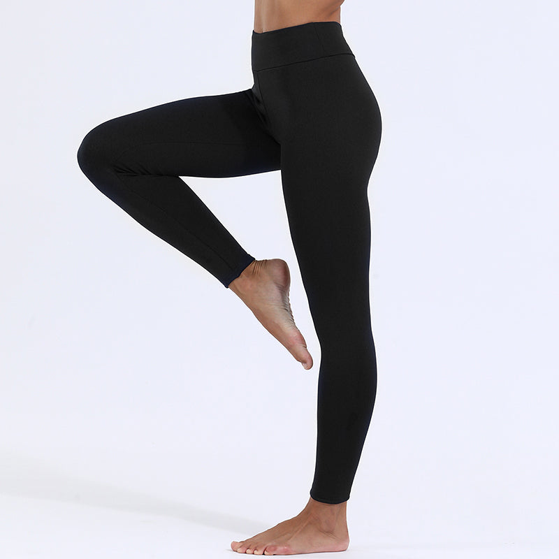 Warm Winter Fleece-Lined Leggings