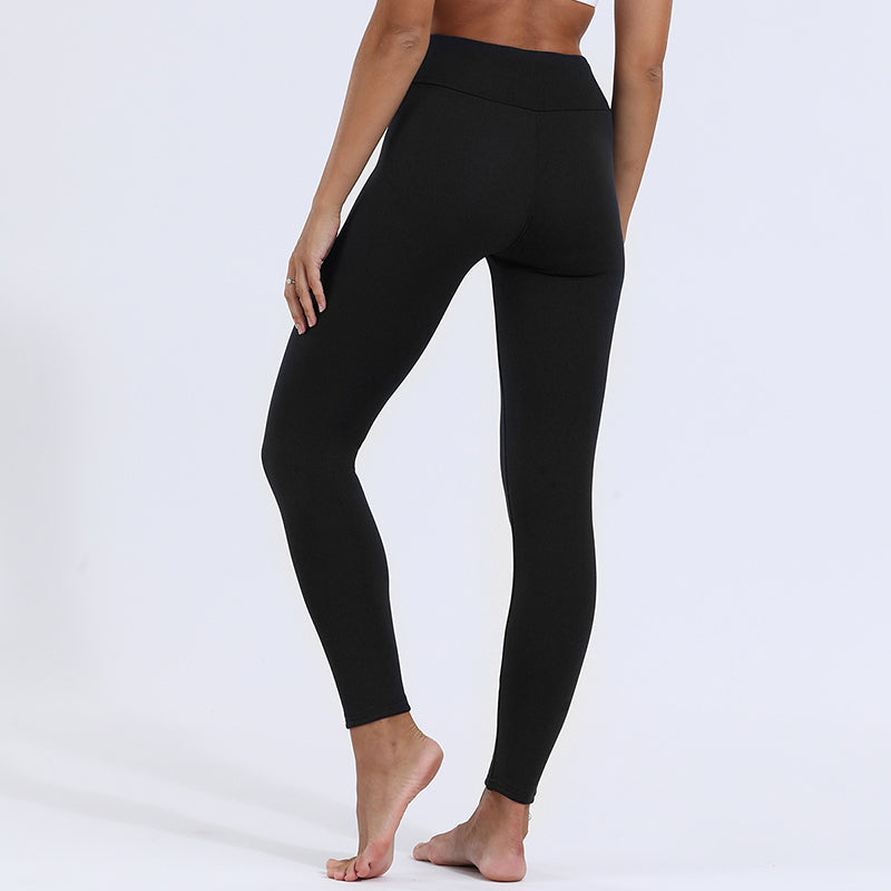 Warm Winter Fleece-Lined Leggings