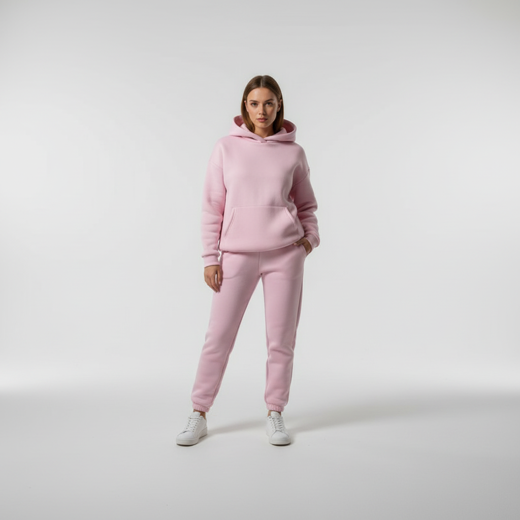 Soft Fleece Hoodie Jogger Set