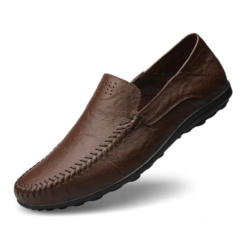 Italian Genuine Leather Loafers for Men