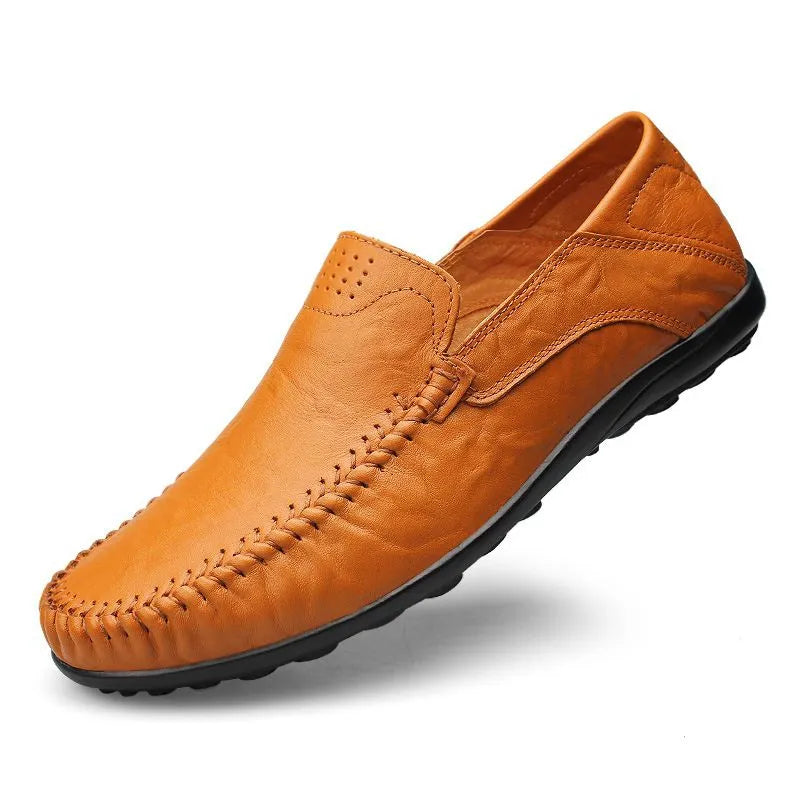 Italian Genuine Leather Loafers for Men