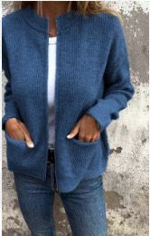 Layering Knit Cardigan Vest