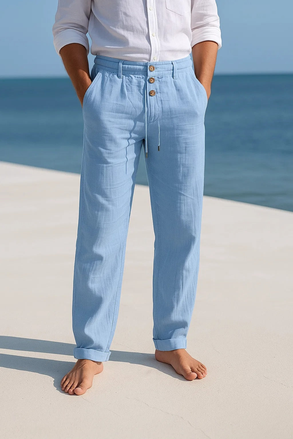 Men's Breathable Linen Summer Pants