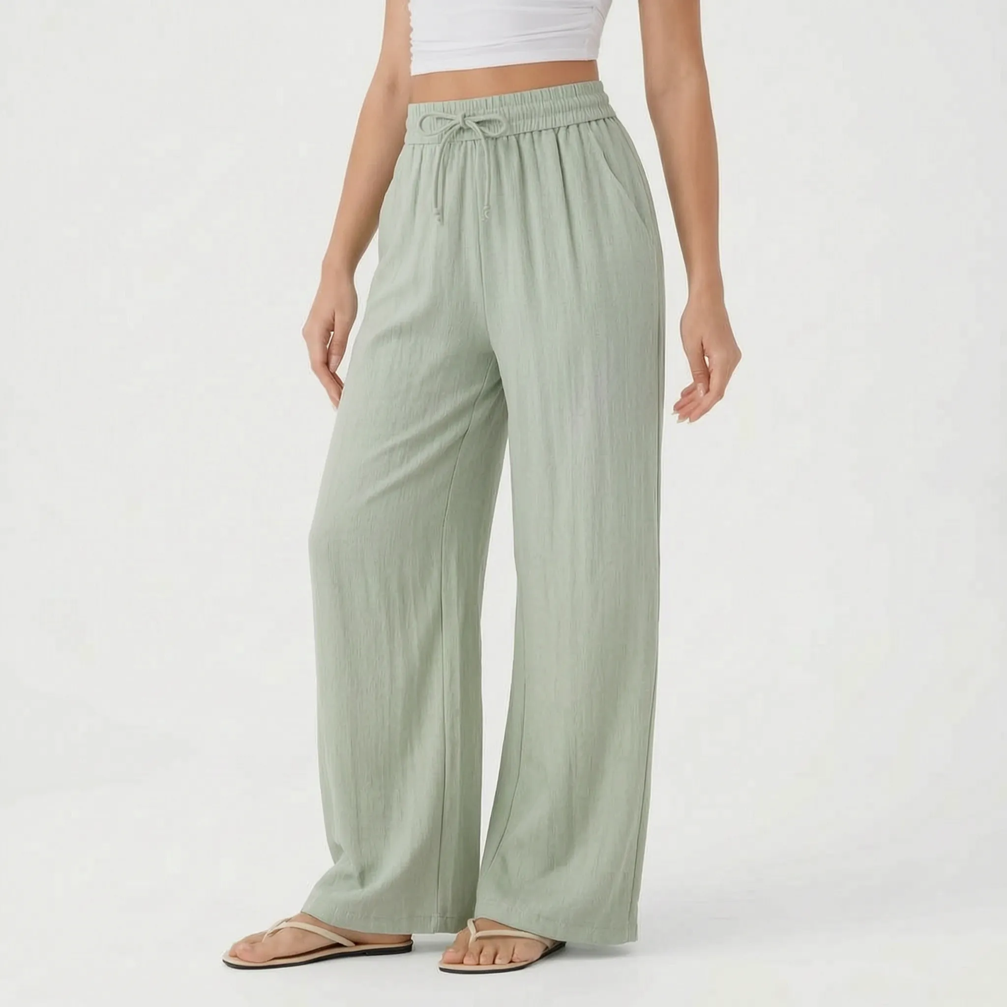 Peggy | Women's Wide-Leg Casual Trousers
