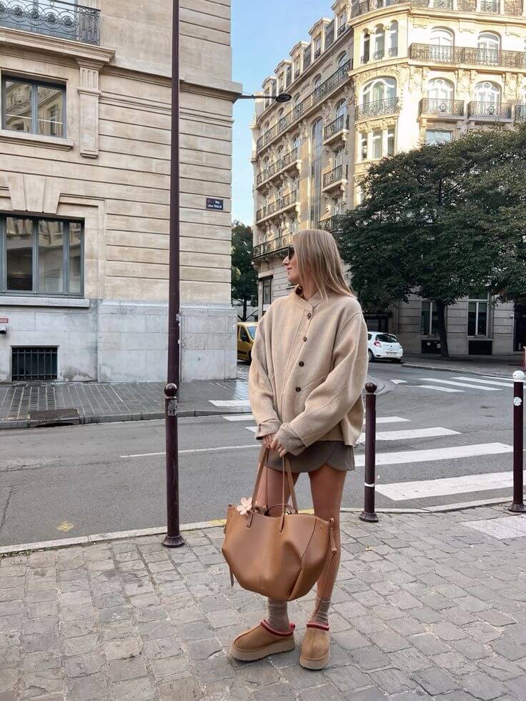 Spacious Vintage Leather Tote Bag