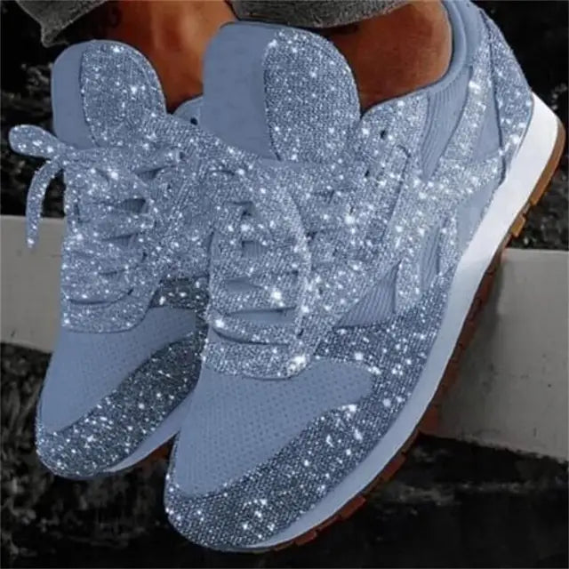 Glitter Sequin Slip-On Sneaker