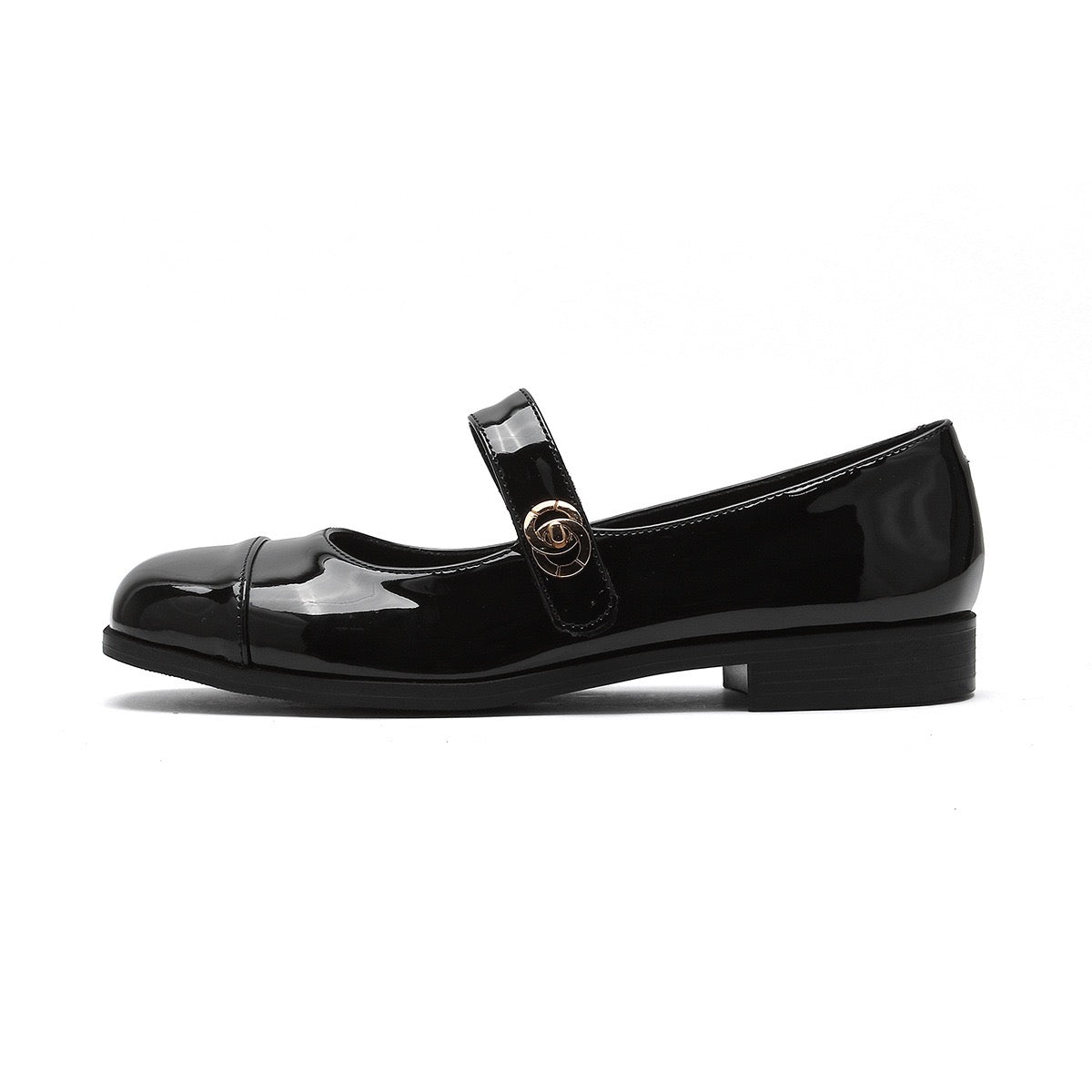 Women's Wide Toe Box Mary Jane Flats with Arch Support