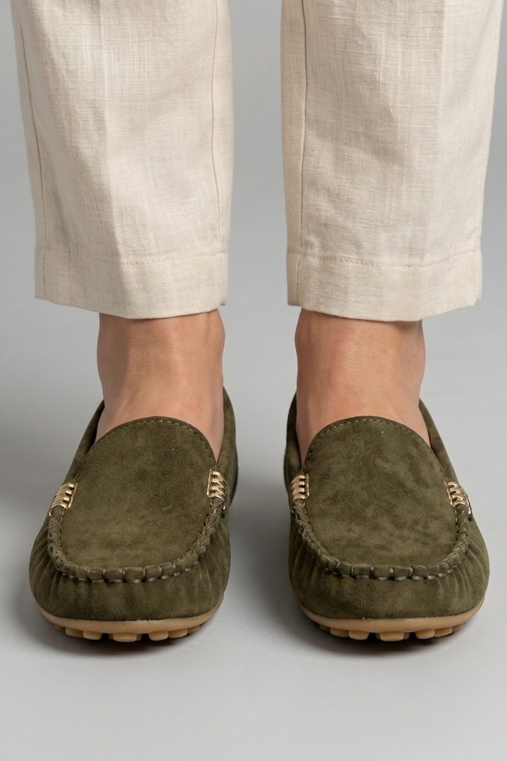 Women's Orthopaedic Slip-On Loafers with Rounded Toe