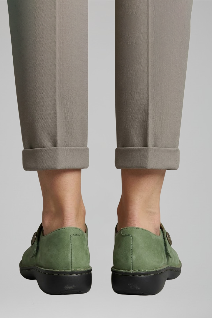 Women's Orthopaedic Mary Jane Flats with Strap Closure