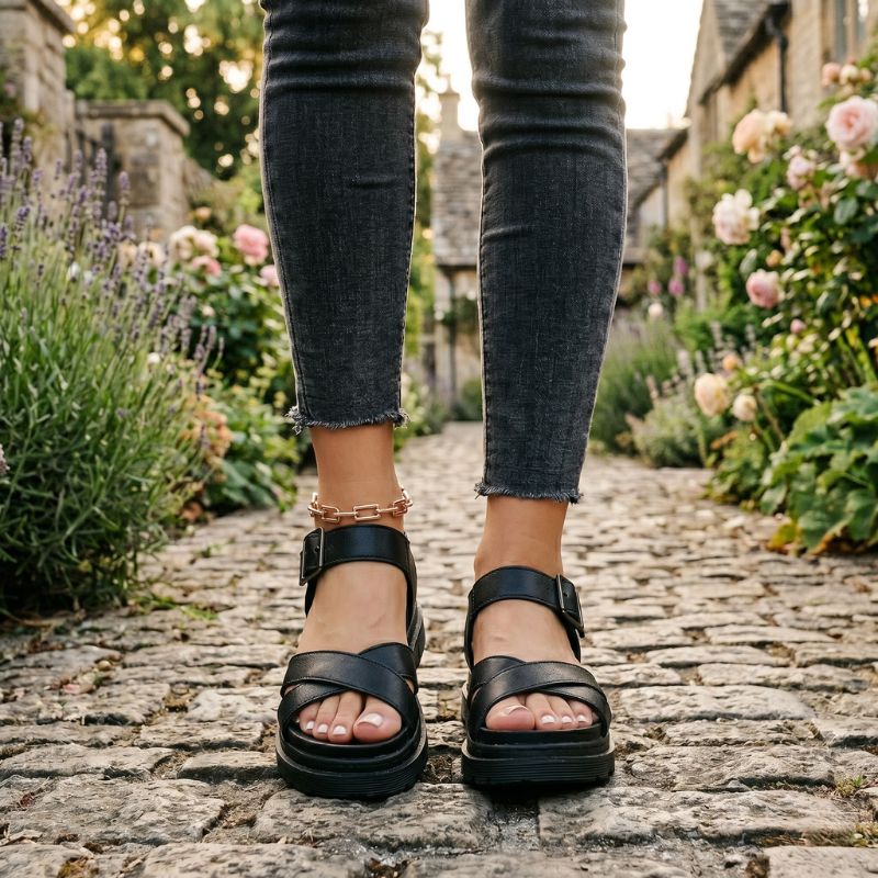 Cushioned Arch Support Walking Sandals