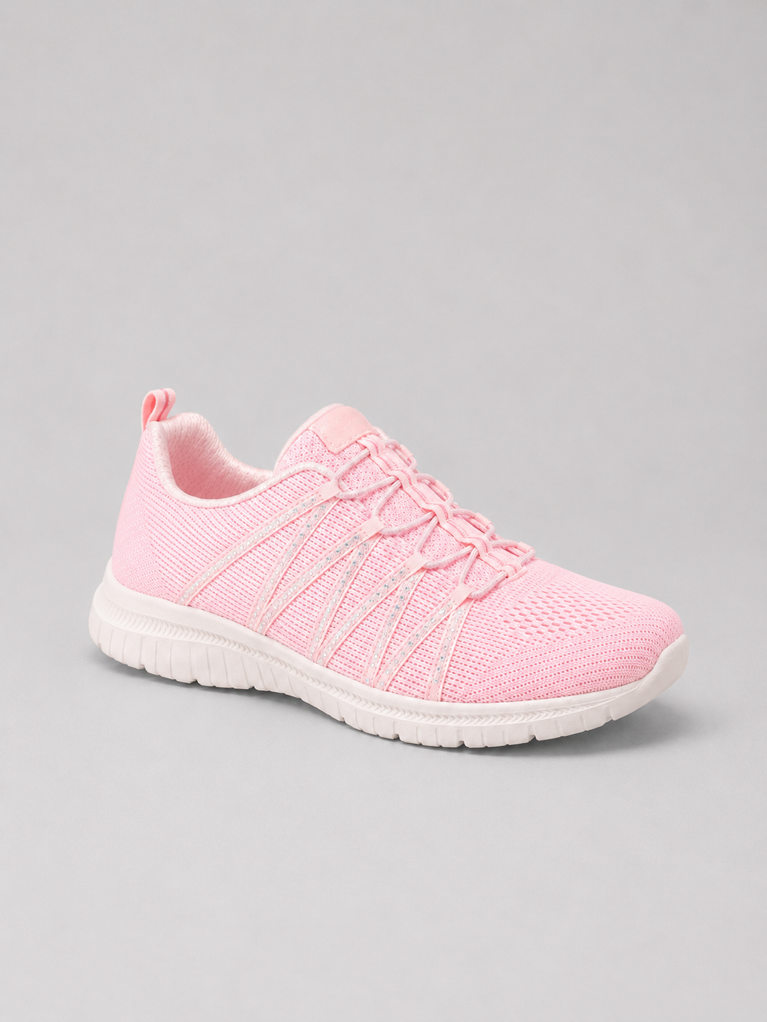 Sparkle Knit Slip-On Trainers