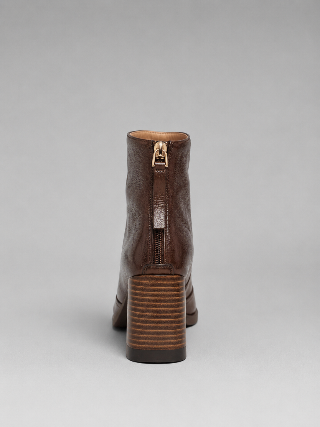 Elegant Block Heel Ankle Boots