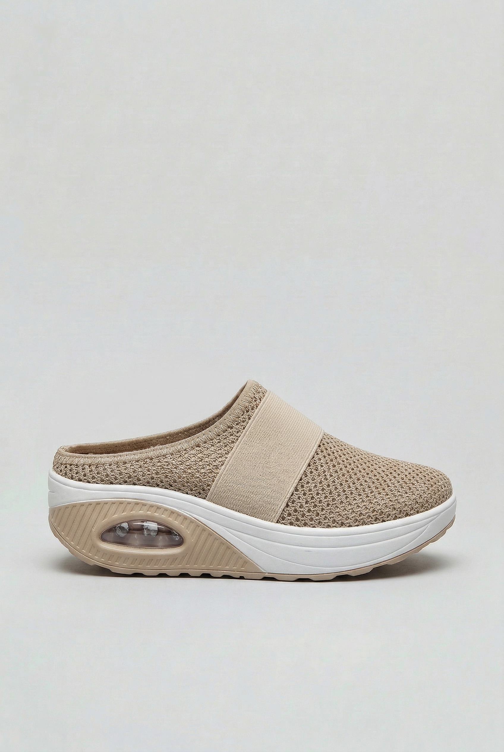 Women's Breathable Mesh Mules with Air Cushion Sole