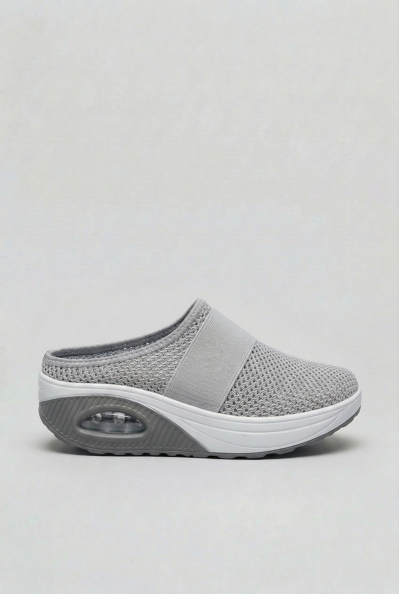 Women's Breathable Mesh Mules with Air Cushion Sole