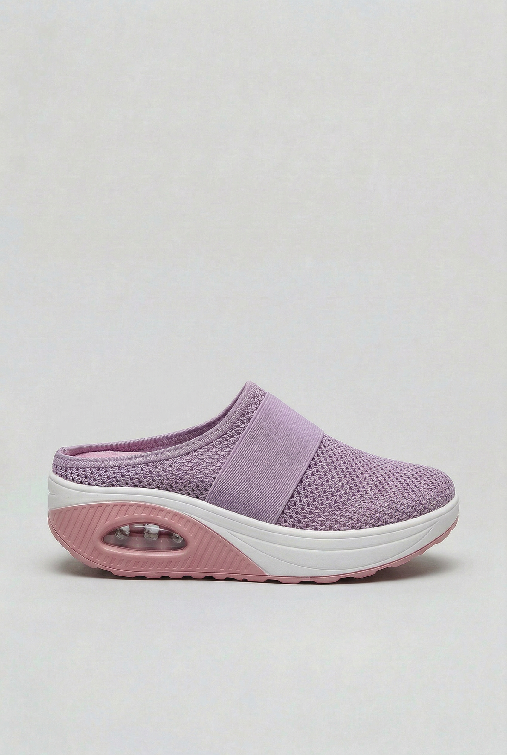 Women's Breathable Mesh Mules with Air Cushion Sole