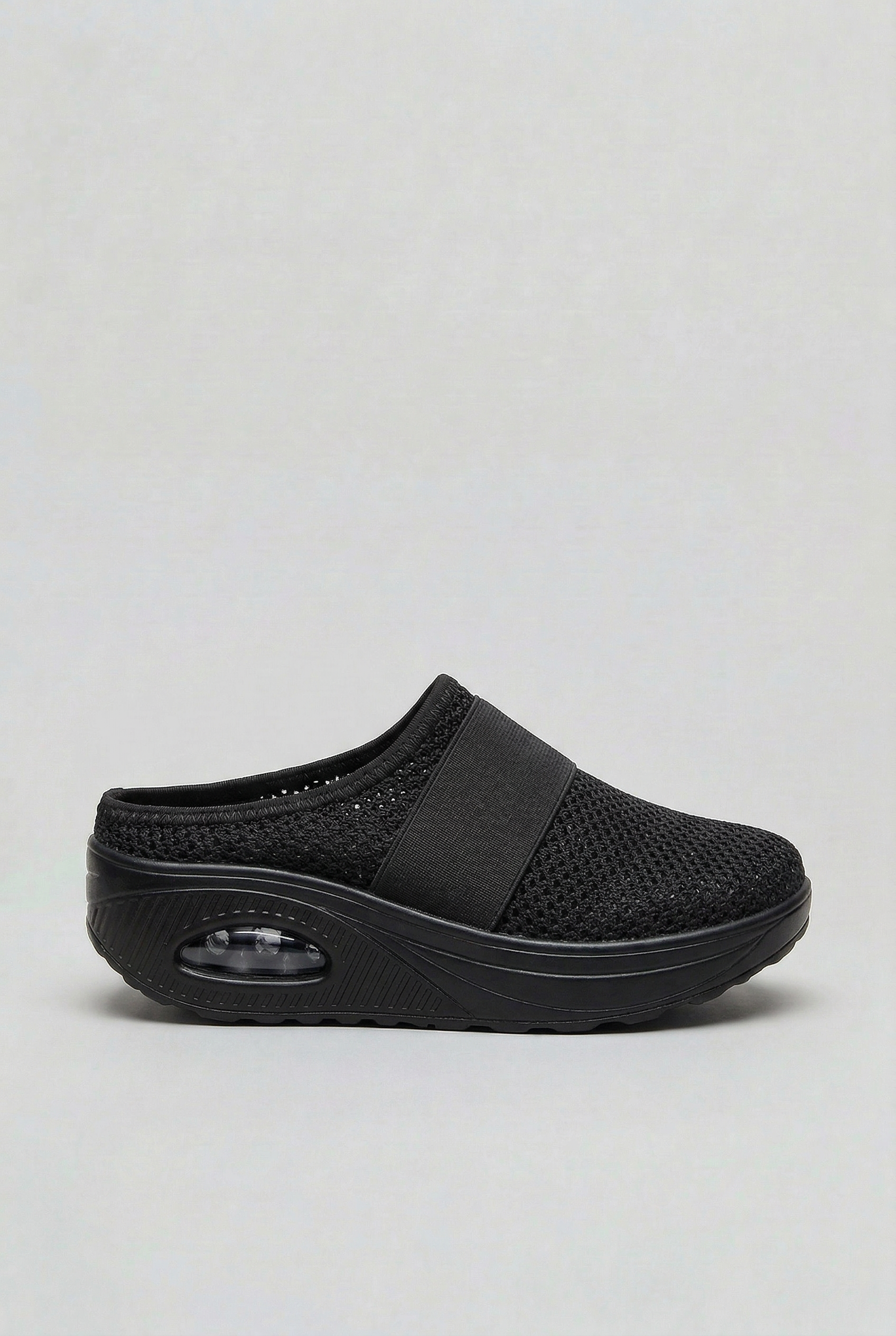 Women's Breathable Mesh Mules with Air Cushion Sole