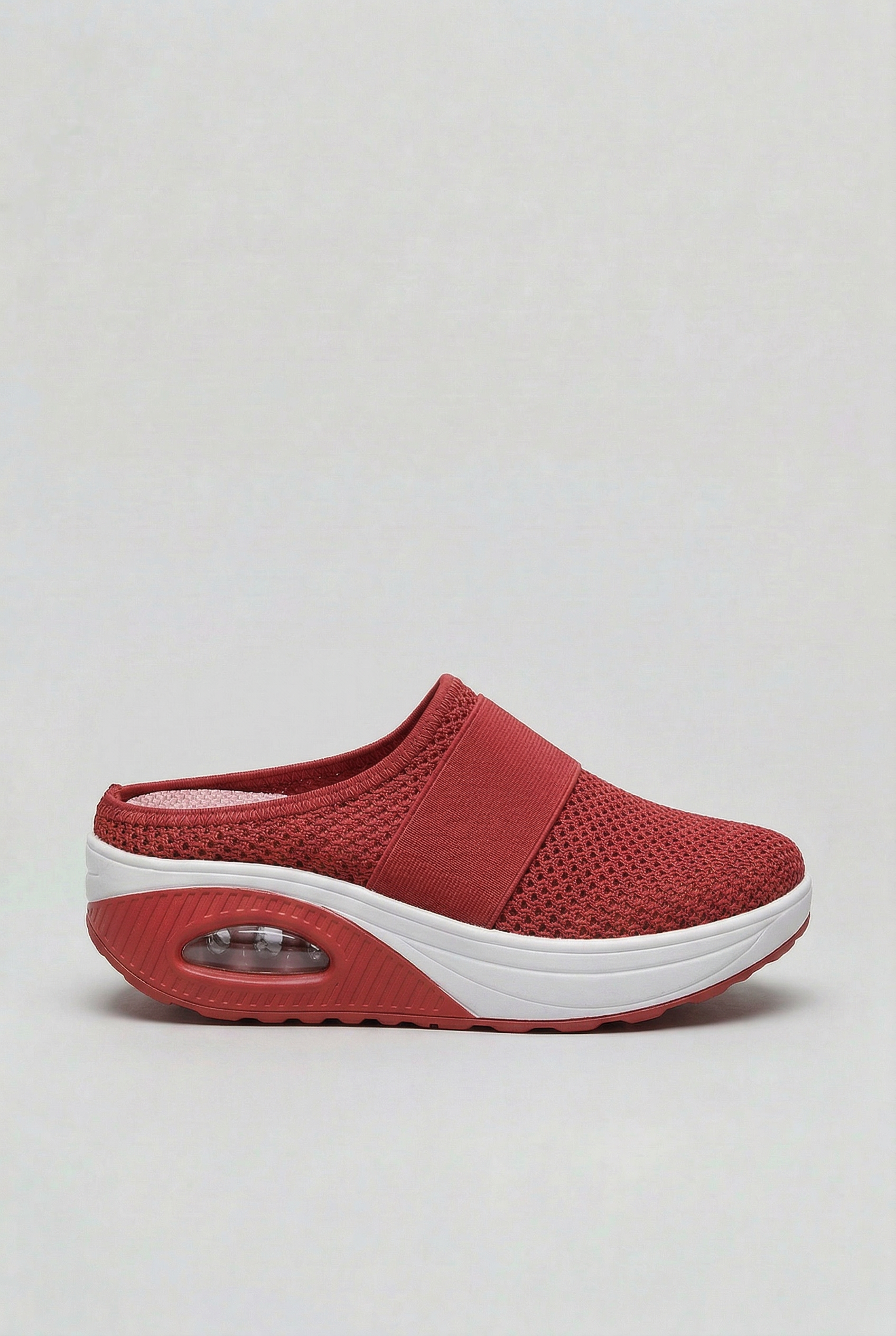 Women's Breathable Mesh Mules with Air Cushion Sole