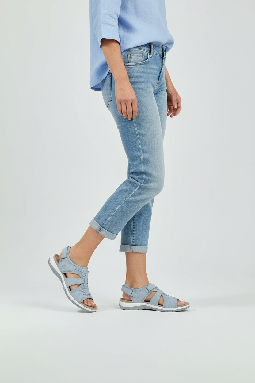 Women's Adjustable Strap Sandals | Open Toe Everyday Comfort
