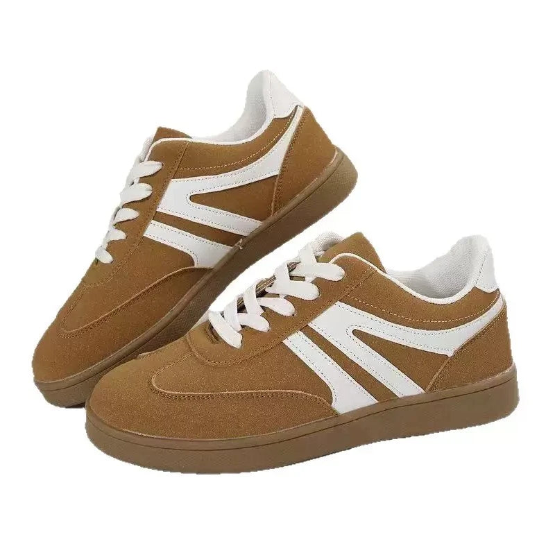 Wide Fit Lace-Up Supportive Sneakers