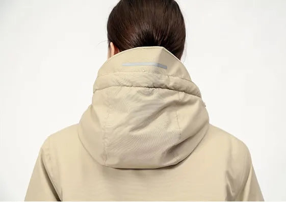 USB Heated Hooded Jacket for Cold Days