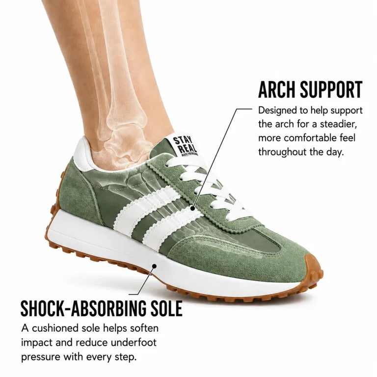 Lightweight Orthopedic Comfort Trainers