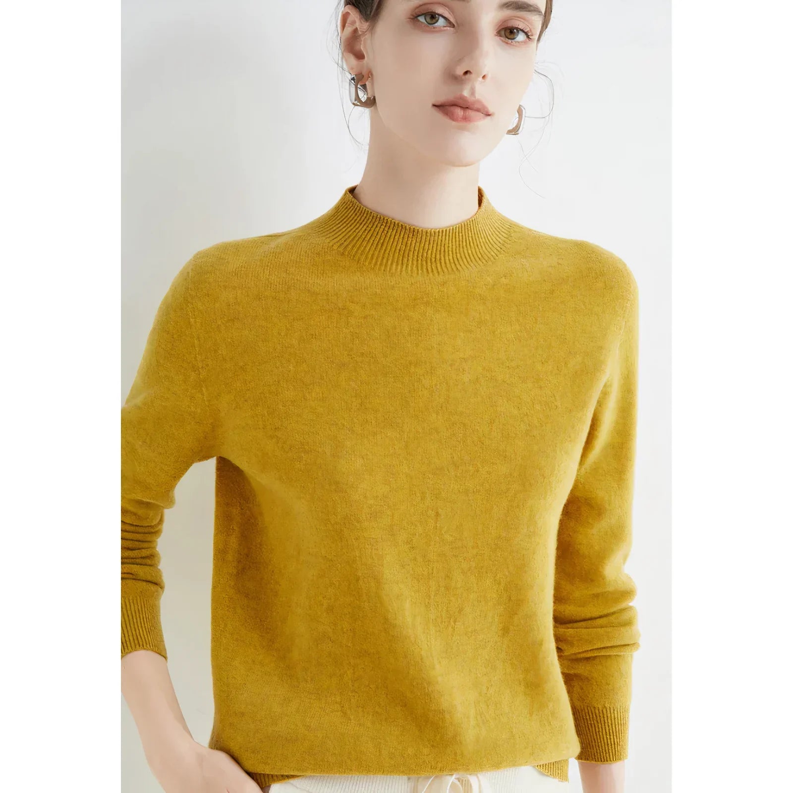 Cozy Chunky Knit Pullover Sweater