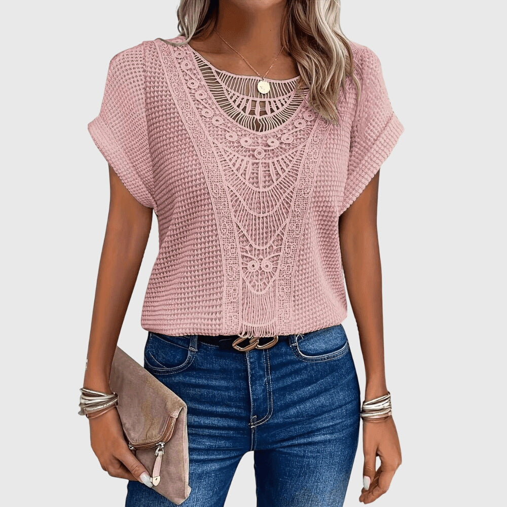 Boho Style Relaxed Fit Blouse
