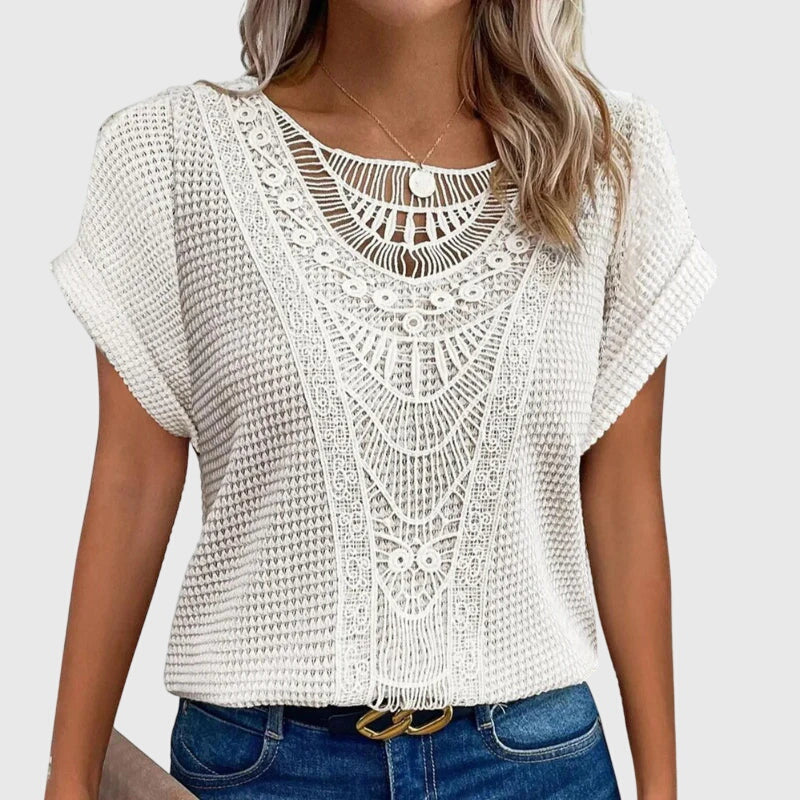 Boho Style Relaxed Fit Blouse