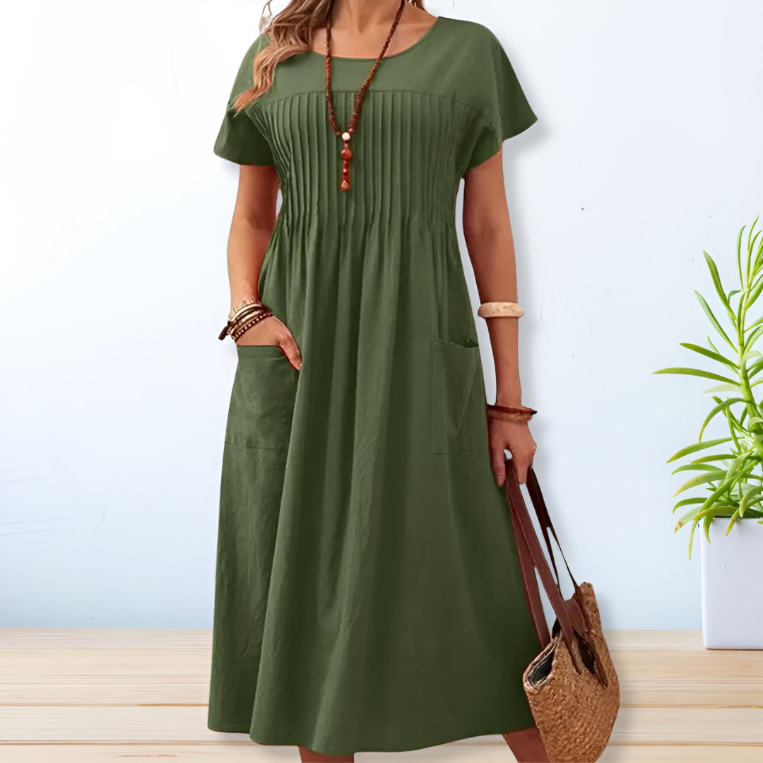 Relaxed Fit Sleeveless Day Dress