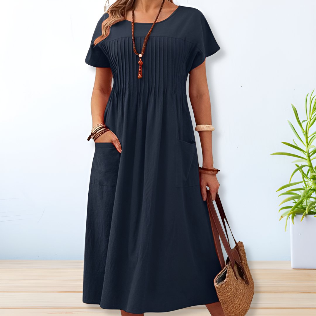 Relaxed Fit Sleeveless Day Dress