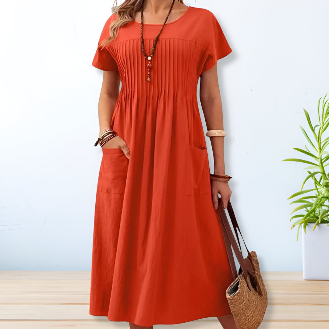 Relaxed Fit Sleeveless Day Dress
