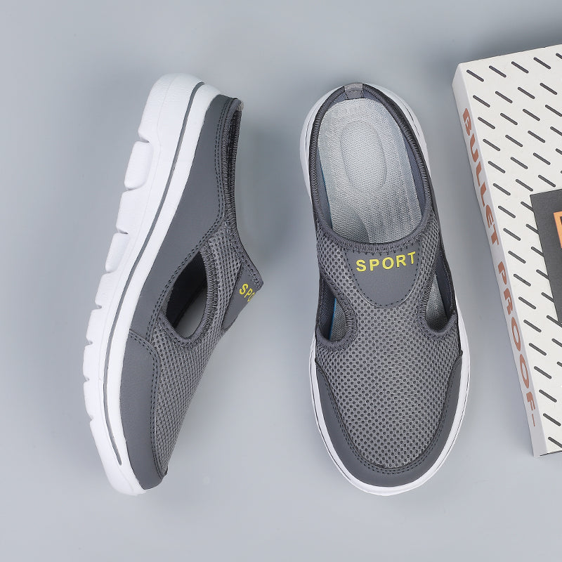 Breathable Knit Slip-On Comfort Shoes