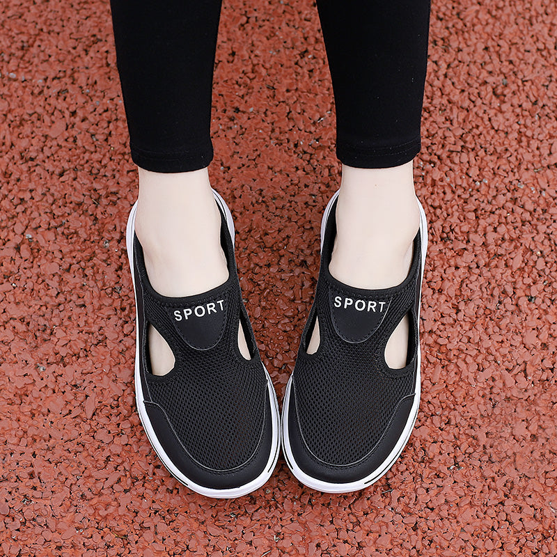 Breathable Knit Slip-On Comfort Shoes
